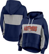 PROFILE Women's Profile Navy Houston Astros Plus Size Pullover Hoodie