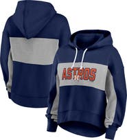 PROFILE Women's Profile Navy Houston Astros Plus Size Pullover Hoodie