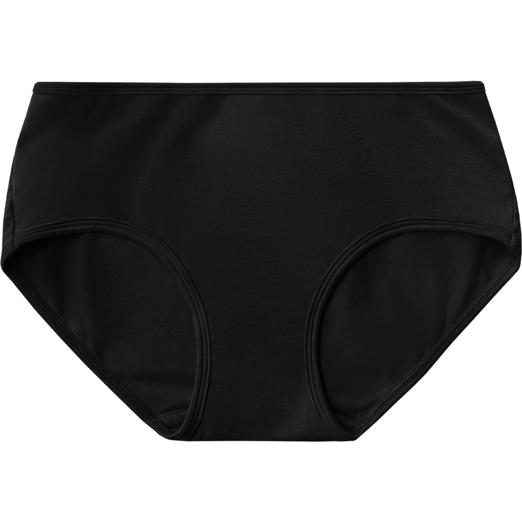 Proclaim Organic Cotton Mid Rise Brief In Black