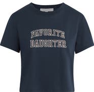 Favorite Daughter Cropped Collegiate Tee