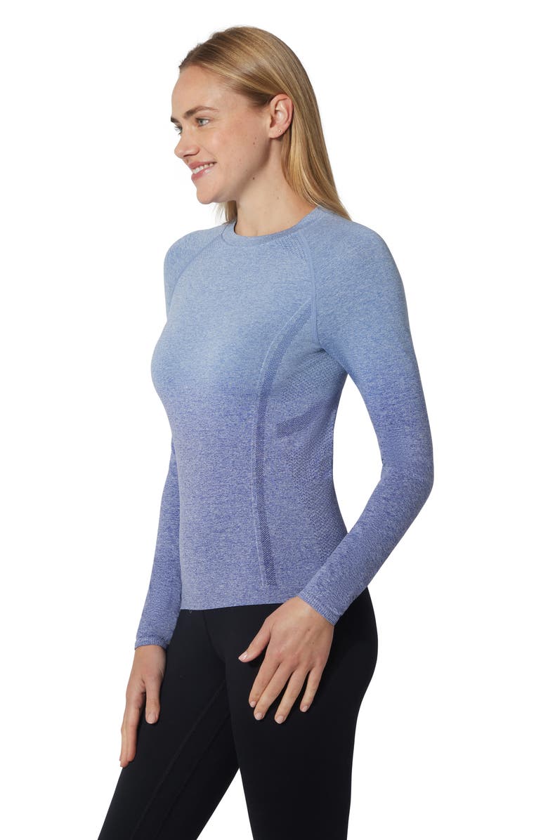 90 DEGREE BY REFLEX Melora Seamless Long Sleeve Top, Alternate, color, 