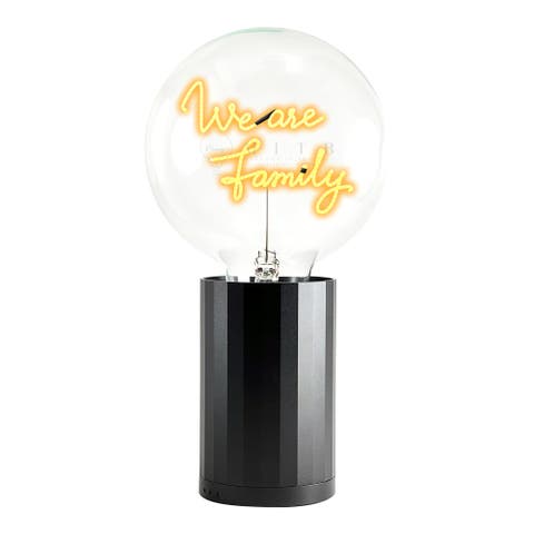 We Are Family Portable Table Lamp