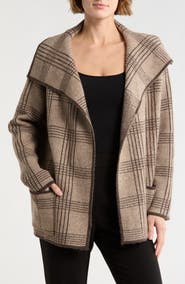 MAX STUDIO Crop Sweater Coat