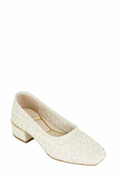Kenneth Cole Birdie Woven Leather Pump