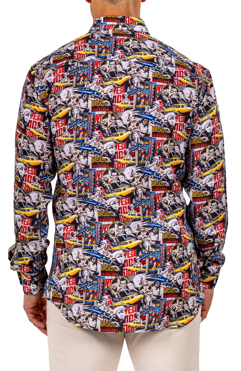 Maceoo Fibonacci Marthyr 0321 Contemporary Fit Button-Up Shirt, Alternate, color, 