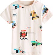 NEXT Kids' Race Car Print T-Shirt