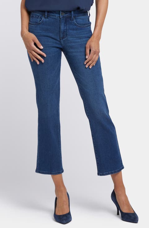 Marilyn Cool Embrace® Ankle Straight Leg Jeans (Petite)