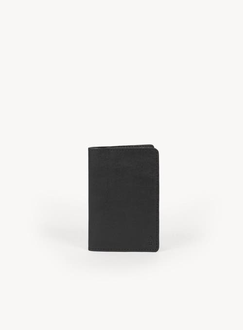 Deux Mains Operators Passport Cover In Black