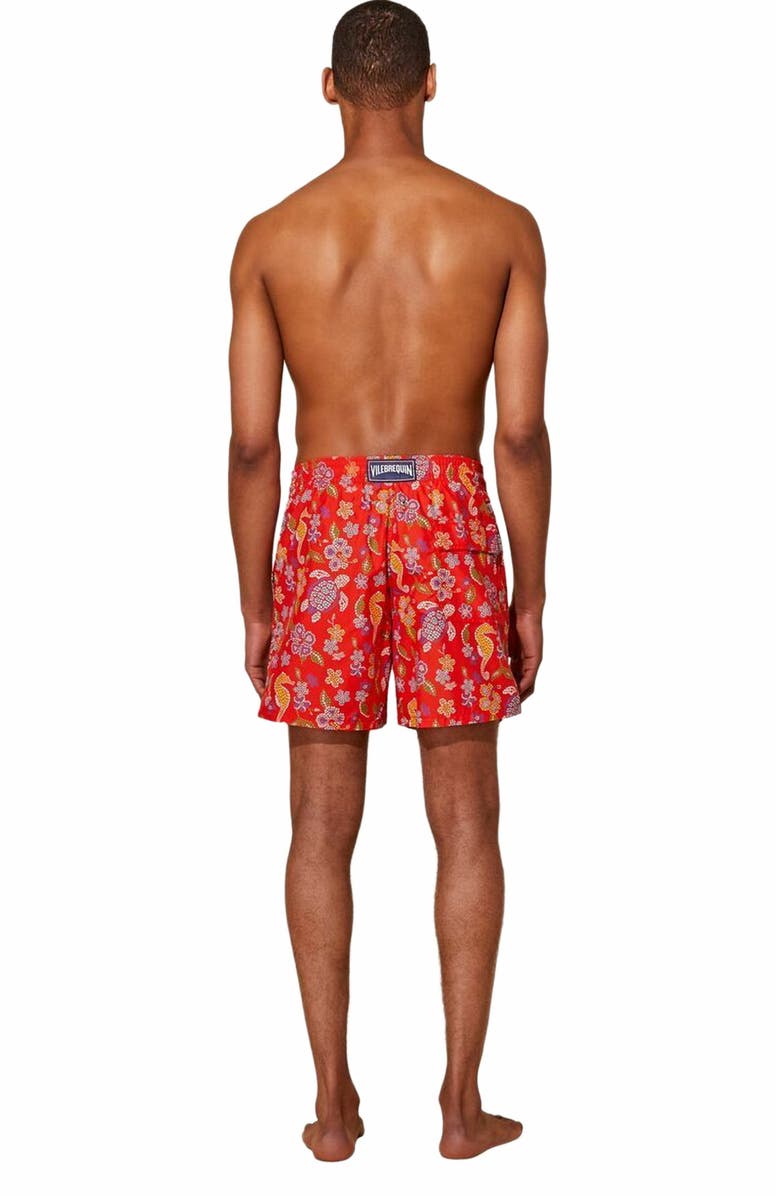 Vilebrequin Men's Mosaïque Swim Trunks, Alternate, color, 