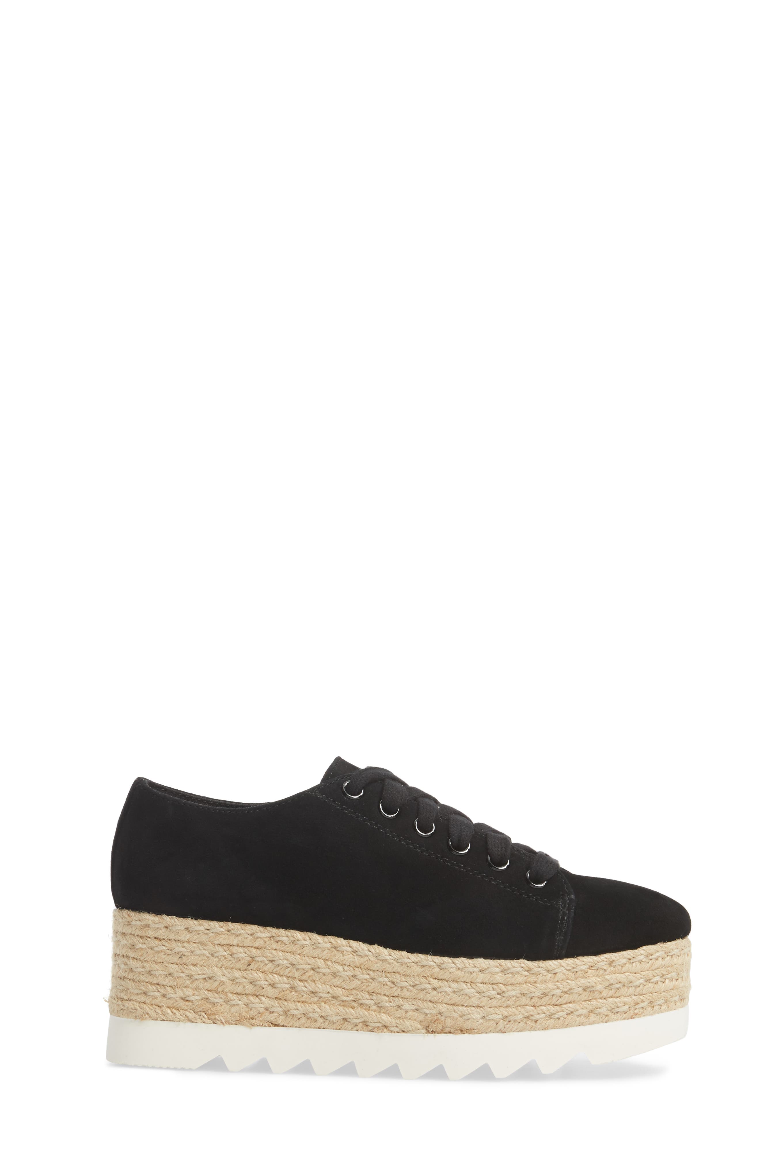 Steve Madden Karma Espadrille Platform Sneaker, Alternate, color, 