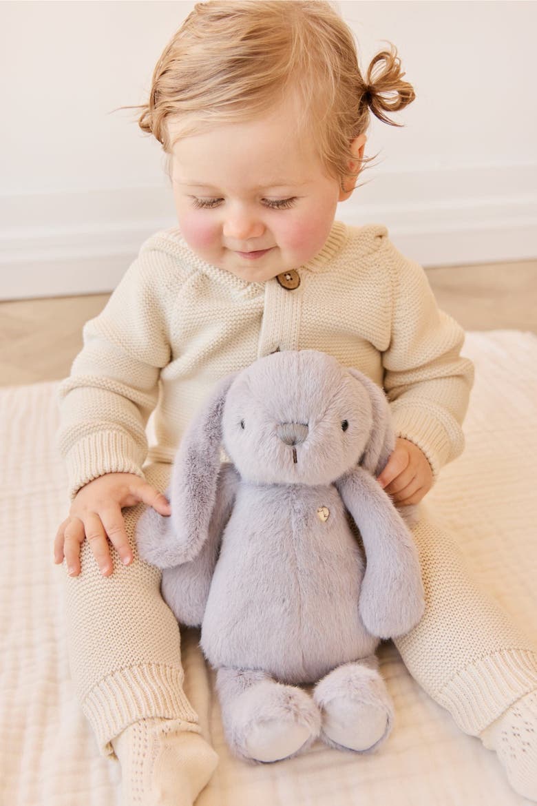 Penelope the Bunny 12" Plush & 6" Keychain Set, Alternate, color, Silver