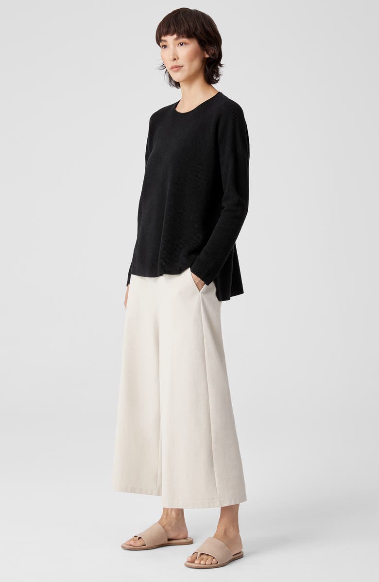 Eileen Fisher Crewneck Box Pullover, Alternate, color,
