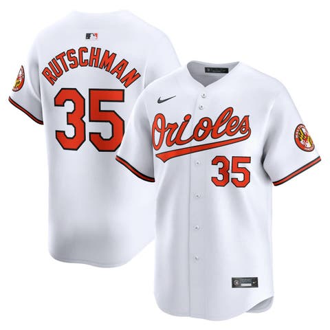 Men's Nike Adley Rutschman White Baltimore Orioles Home Limited Player Jersey