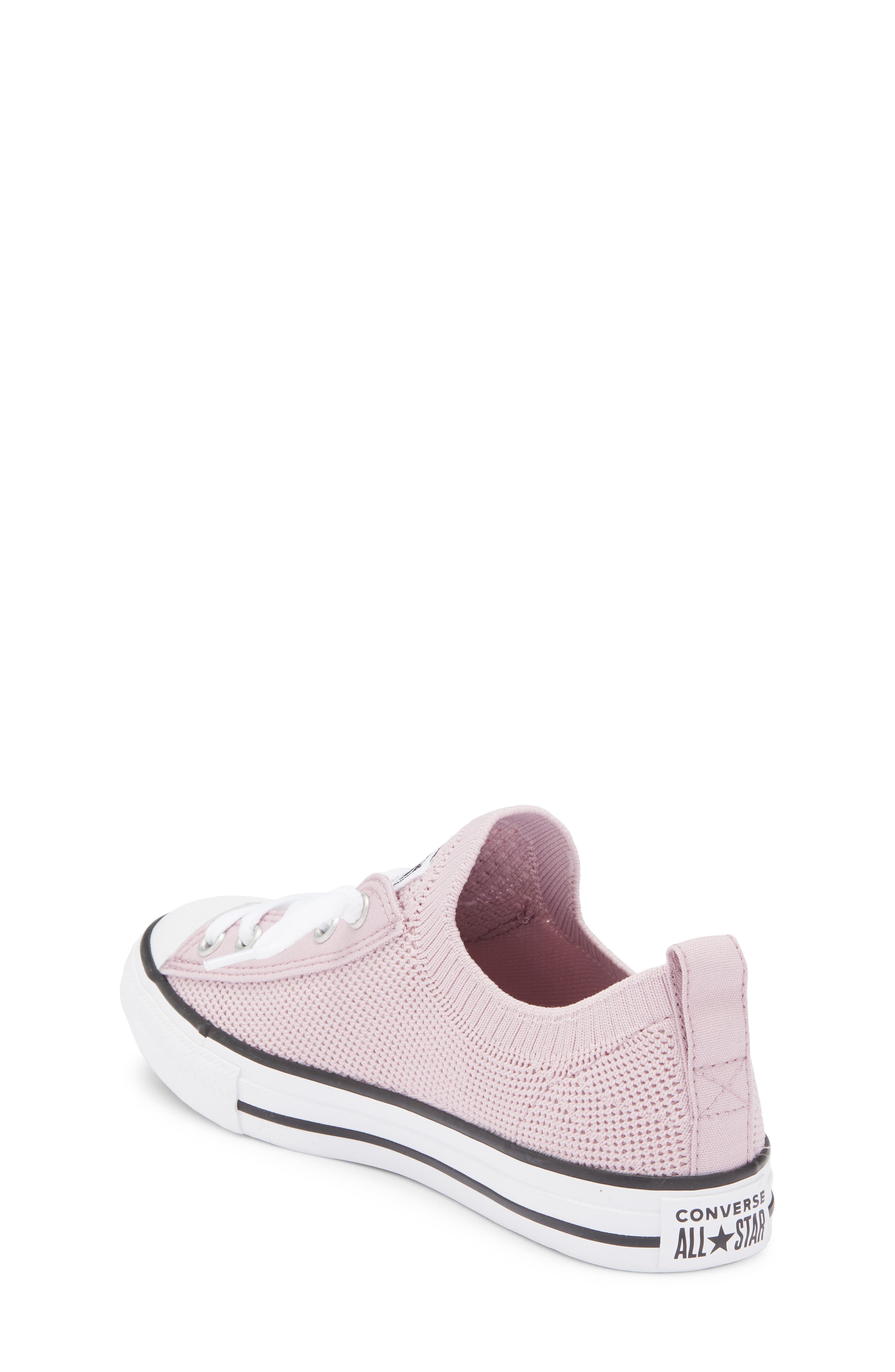 Converse Kids' Chuck Taylor<sup>®</sup> All Star<sup>®</sup> Knit Slip-On Sneaker, Alternate, color, Phantom Violet/ White