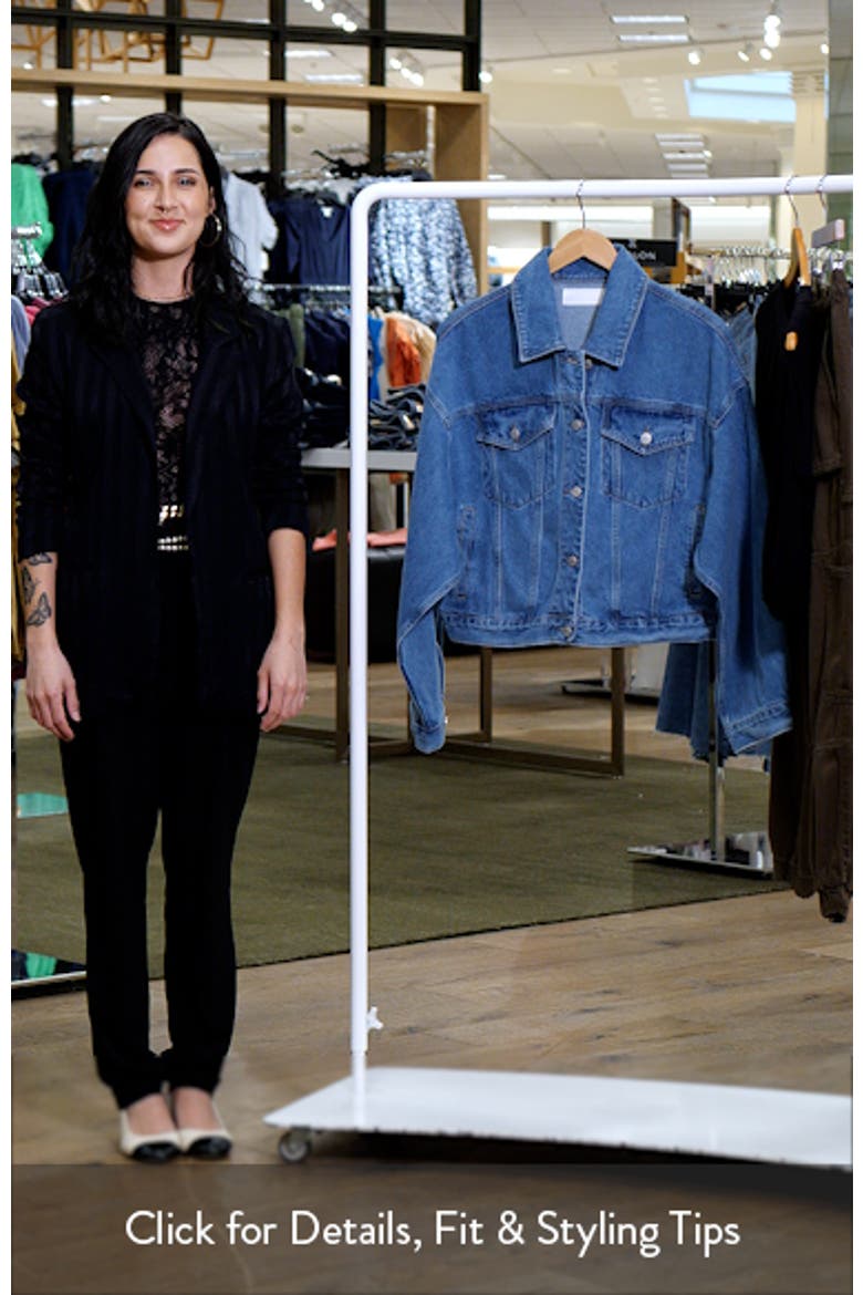 Oversize Denim Trucker Jacket video
