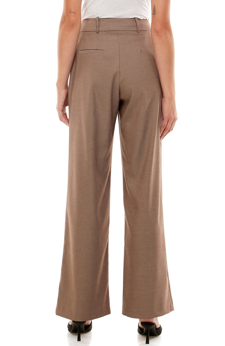 WAYF Huntington Pleated Trousers, Alternate, color, Sandelwood