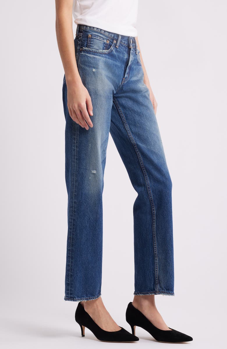 MOUSSY VINTAGE Ridgefield Low Rise Straight Leg Jeans, Alternate, color, 