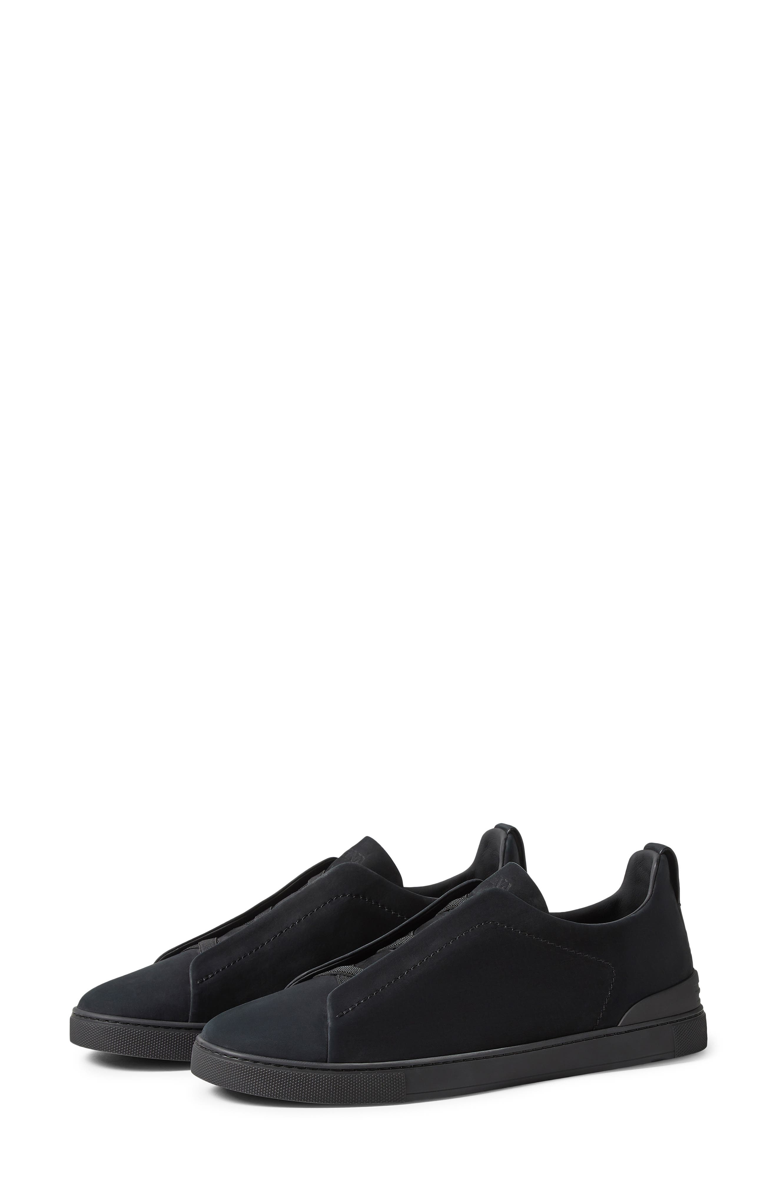 Triple Stitch™ SECONDSKIN Sneaker, Main, color, BLACK