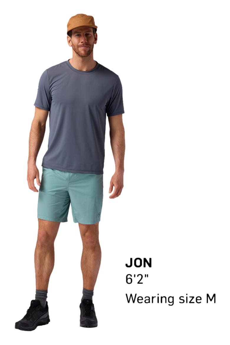 Destination Base Short - Men's, Alternate, color, Oil Blue
