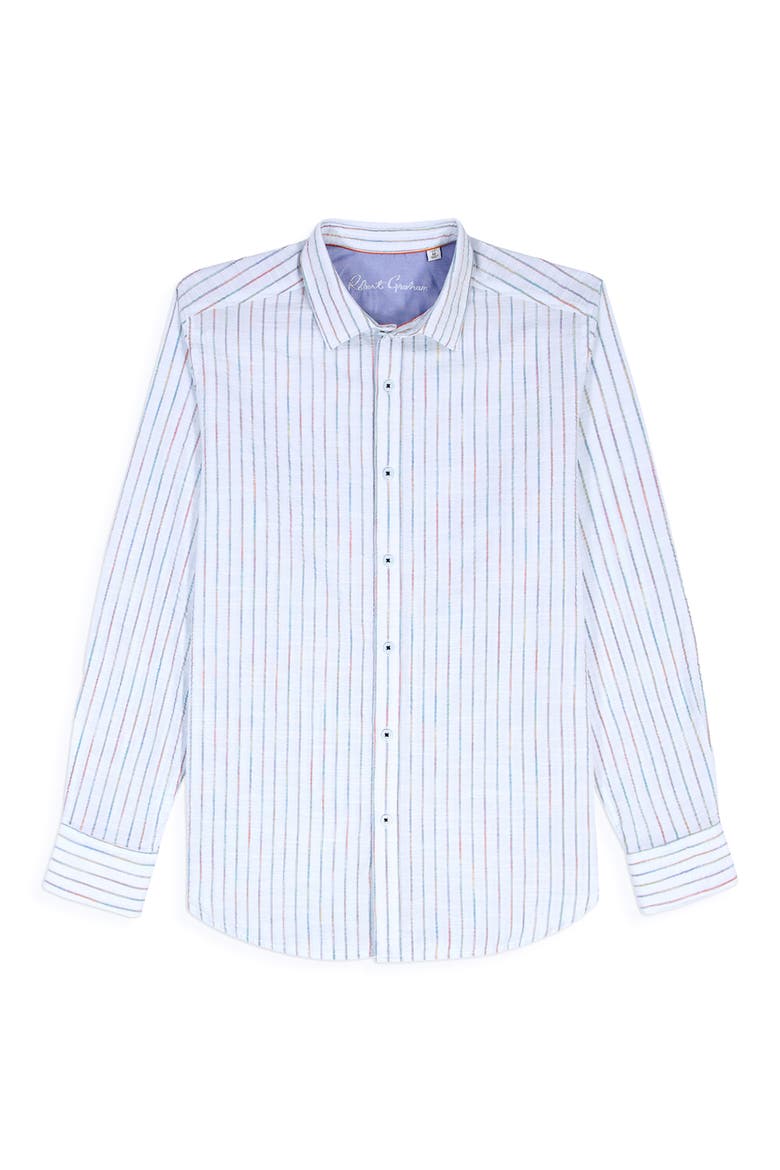 Wythburn Cotton Button-Up Shirt, Alternate, color, MULTI