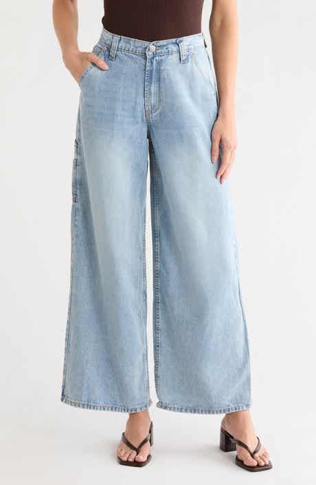 Joie Wide Leg Carpenter Jeans