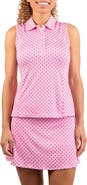 TailorByrd Geo Floral Polo Tank