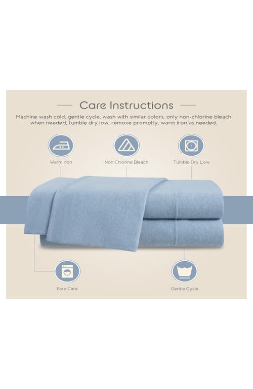 Vellux Snuggle Sheet Set In Blue