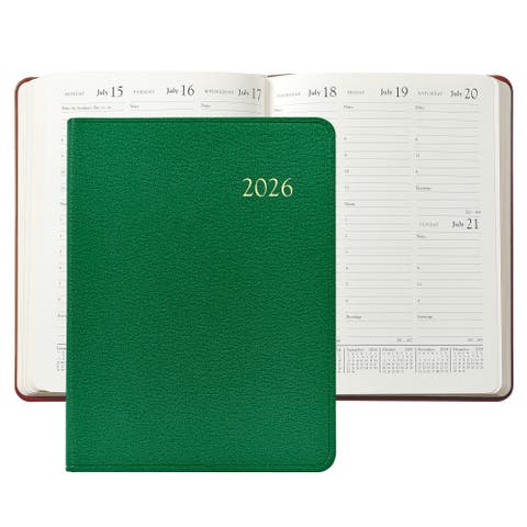 2026 Leather Desk Diary