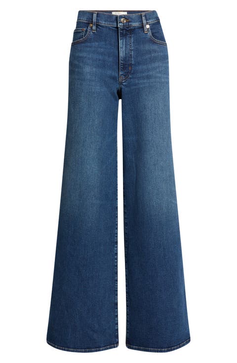 The Palace High Waist Wide Leg Jeans