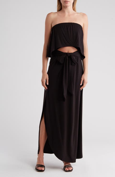 Front Cutout Maxi Dress