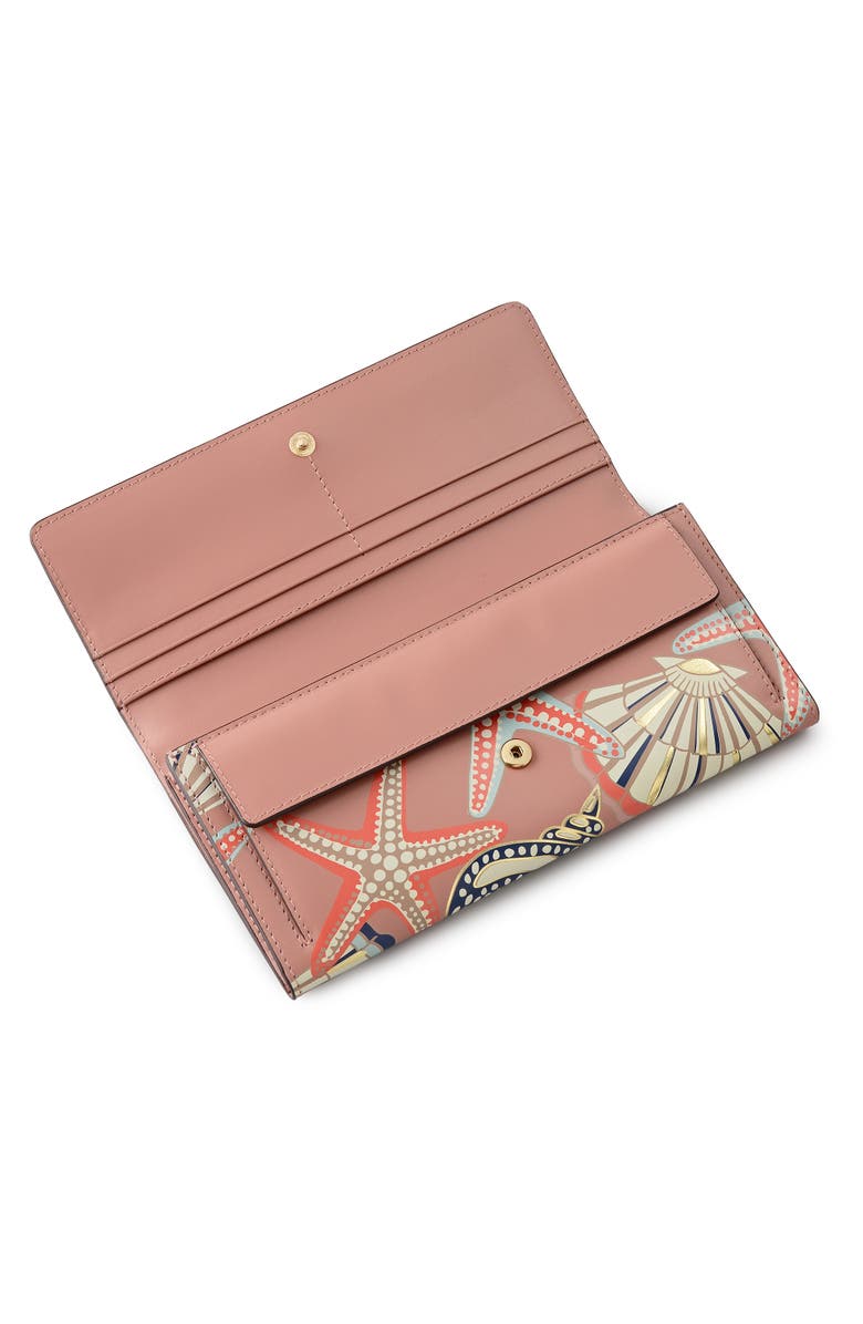 Radley Picton Place - Shell Large Flapover Wallet, Alternate, color, Carnation