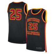 Nike Men's Nike #25 Black USC Trojans Alternate Replica Basketball Jersey
