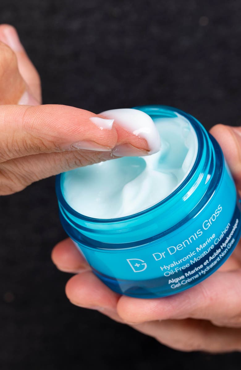 Dr. Dennis Gross Skincare Hyaluronic Marine<sup>™</sup> Oil-Free Moisture Cushion, Alternate, color, 