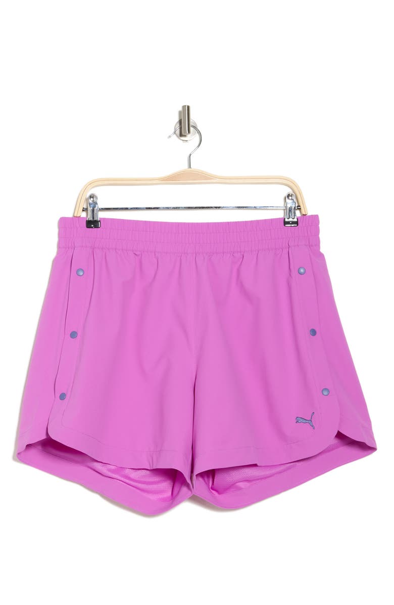 PUMA Essential High Waist Ripstop Shorts, Alternate, color,