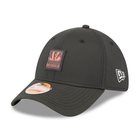 Men's New Era Black Cincinnati Bengals 2025 Sideline 39THIRTY Flex Hat
