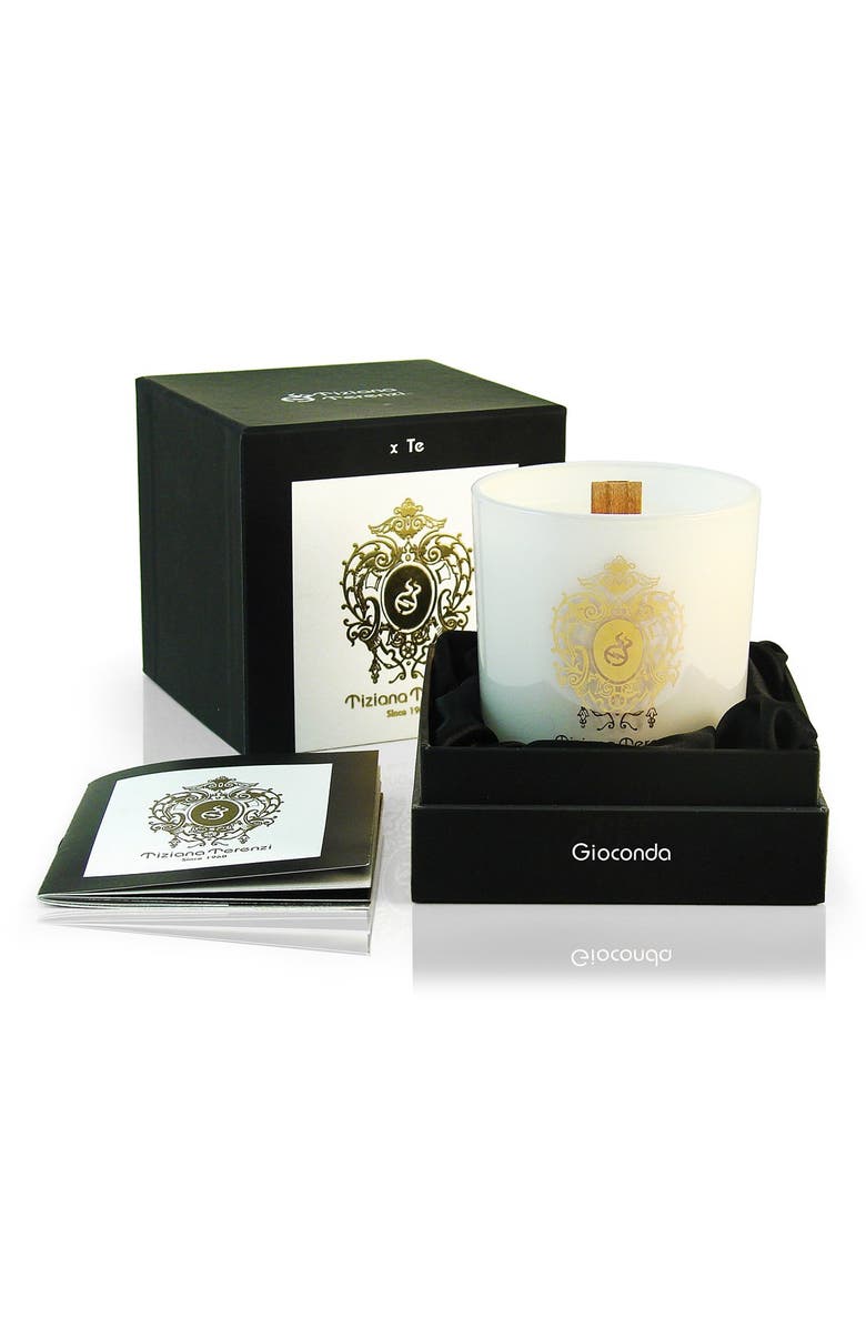Tiziana Terenzi 'White Fire' Single Wick Gioconda Candle, Alternate, color,