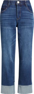 Wit & Wisdom Round Up High Waist Ankle Boyfriend Jeans