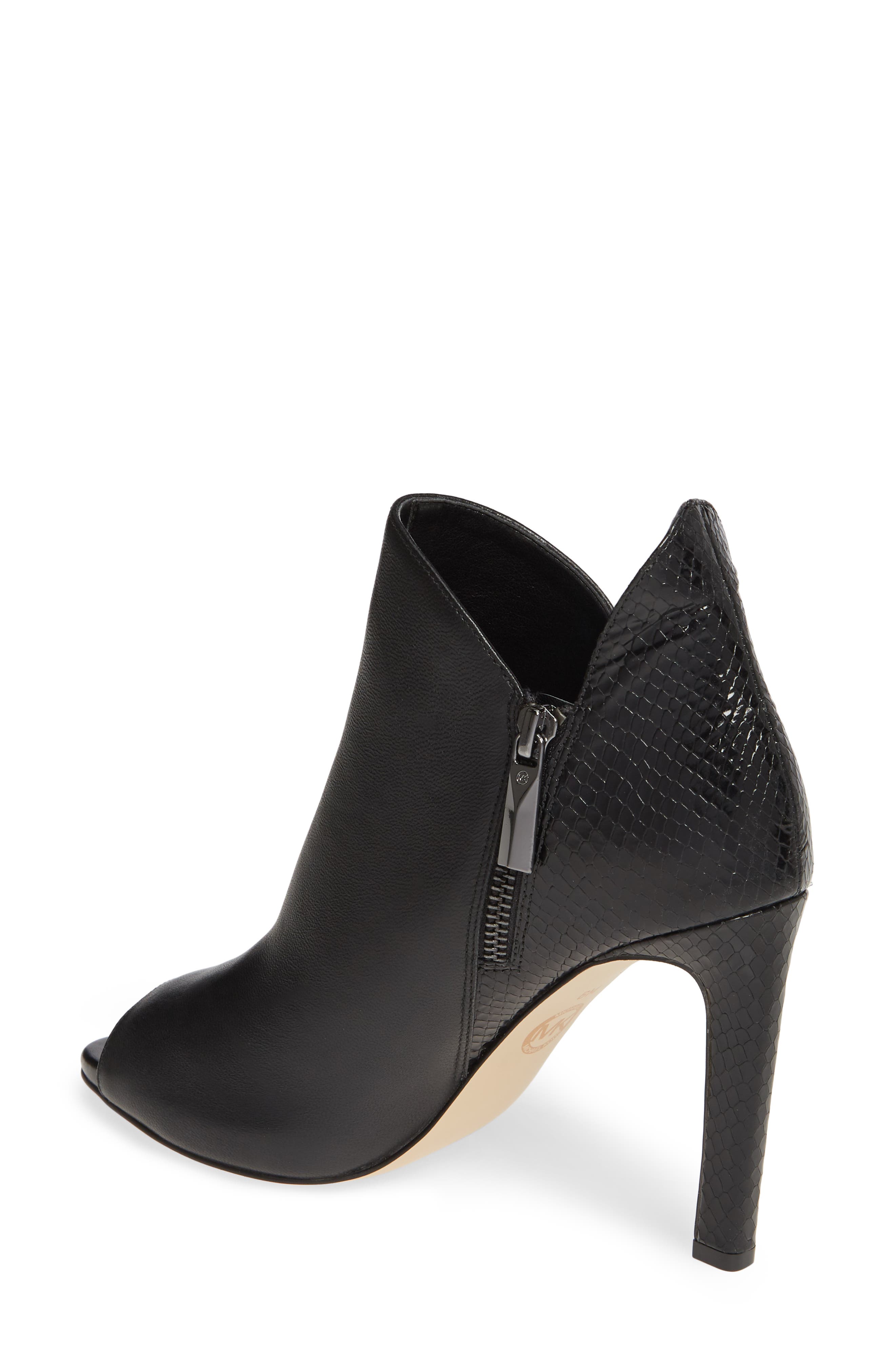 MICHAEL Michael Kors Alane Open Toe Bootie, Alternate, color, 