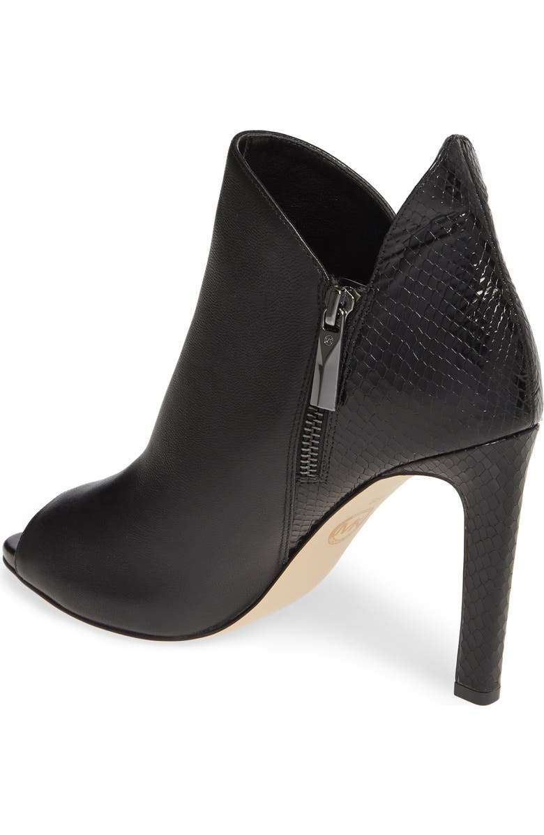 MICHAEL Michael Kors Alane Open Toe Bootie, Alternate, color,