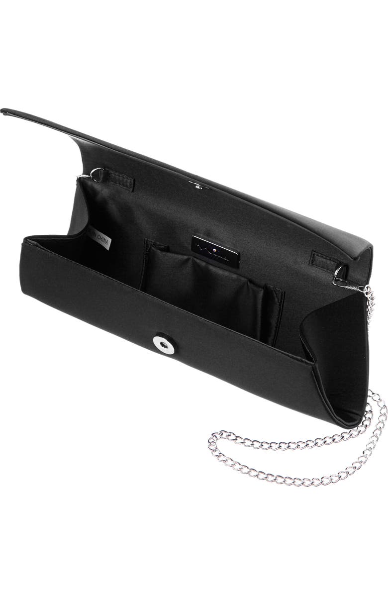 Nina Zoey Clutch, Alternate, color, Black