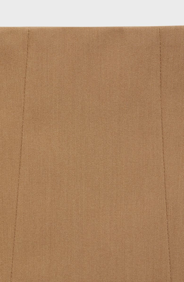 MANGO Godet Midi Skirt, Alternate, color, 