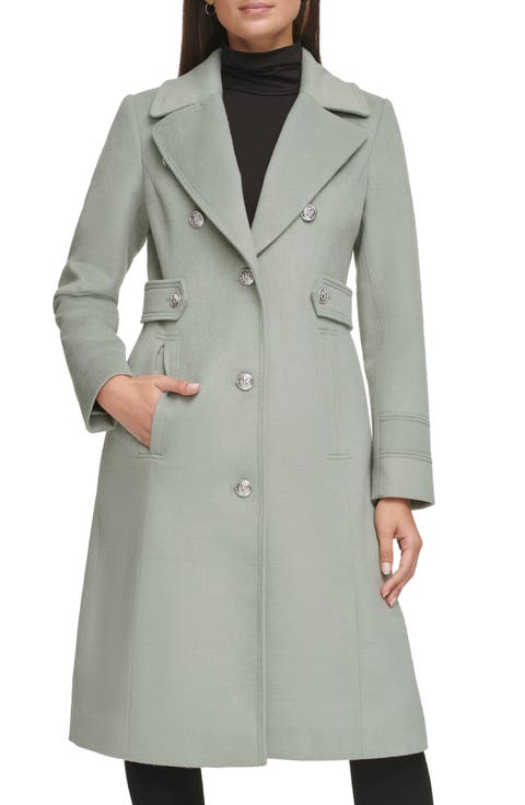 Notch Lapel Military Coat