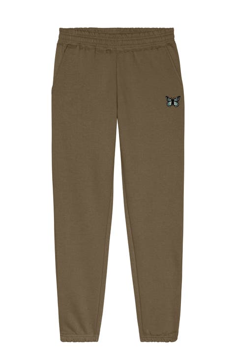 Womens Butterfly Heavyweight Fleece Sweatpant