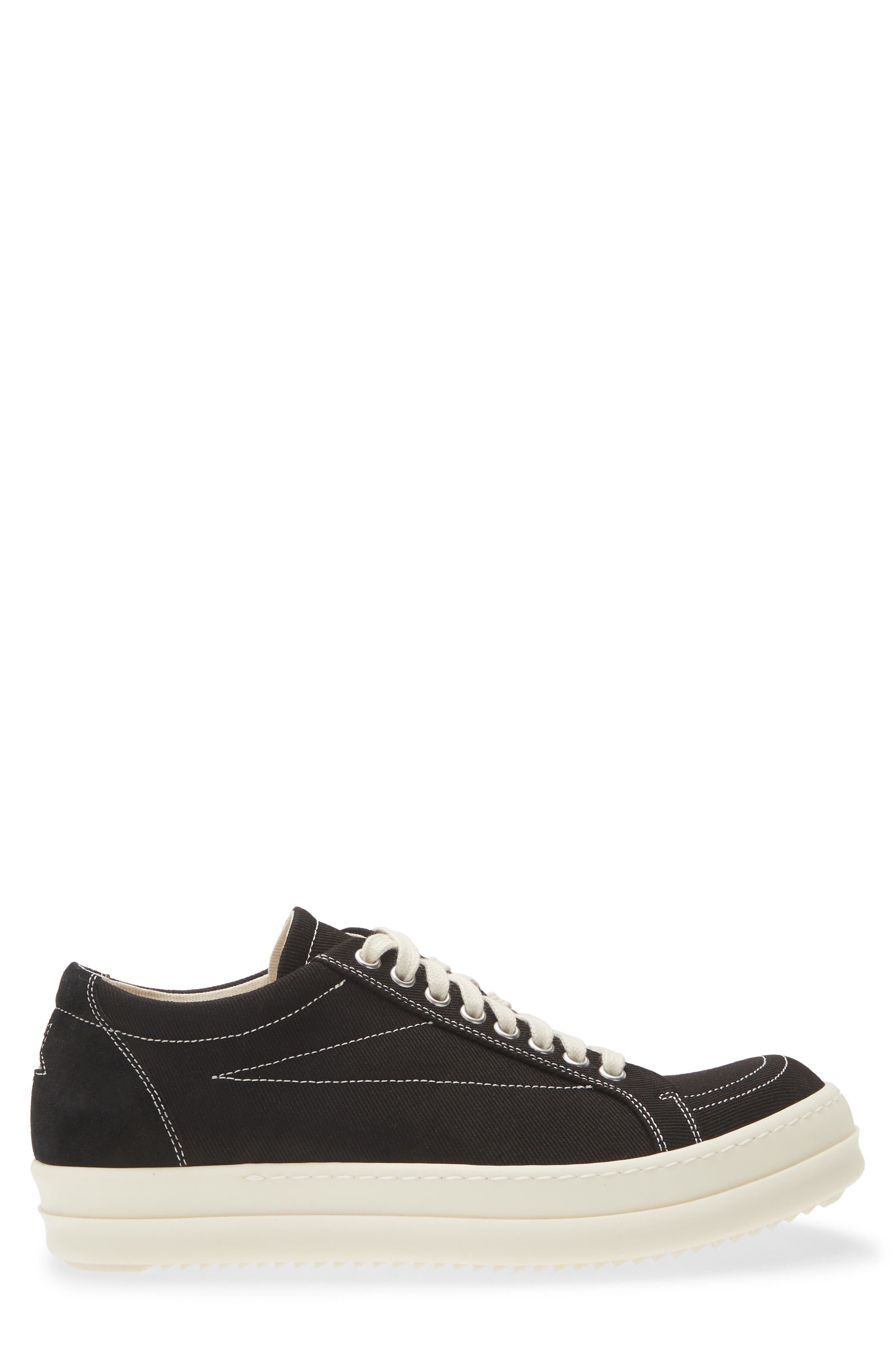 Rick Owens DRKSHDW Penta Vintage Sneaker, Alternate, color, Black/ Milk