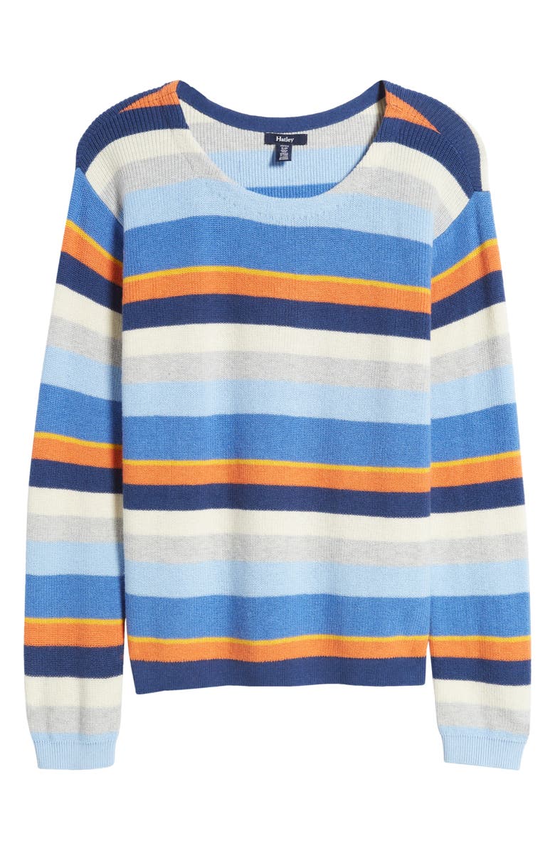 Hatley Devon Stripe Sweater, Alternate, color, 