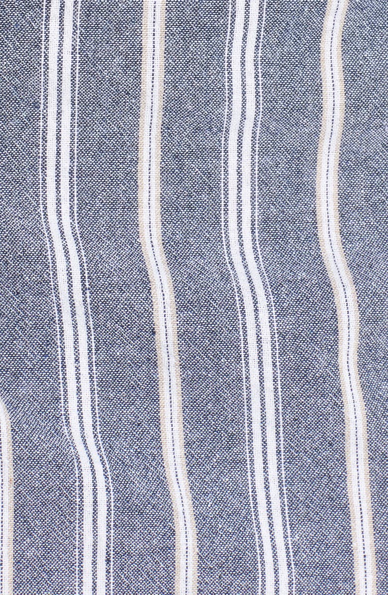 The Fifth Label Voyage Stripe Wrap Dress, Alternate, color, 