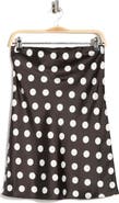 Renee C Polka Dot Strapless Tunic Top