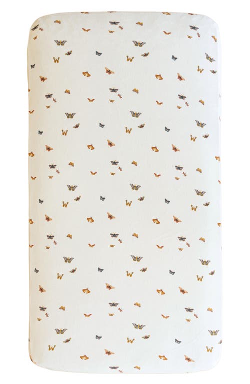 Saranoni Minky Fitted Crib Sheet In Neutral