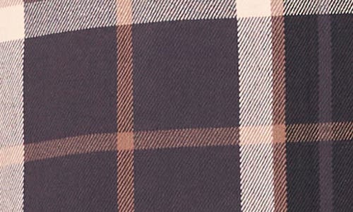 1.state Plaid Double Breasted Blazer In Black
