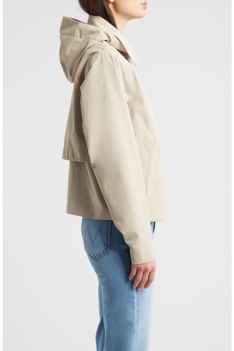 Avenue Short Trench Coat, Alternate, color, KHAKI